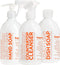 Sapadilla Grapefruit + Bergamot Dish Soap, Hand Soap & Countertop Cleanser, Variety Pack