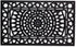 DII Rubber Doormats Collection All Weather, 18x30, Sun Scroll