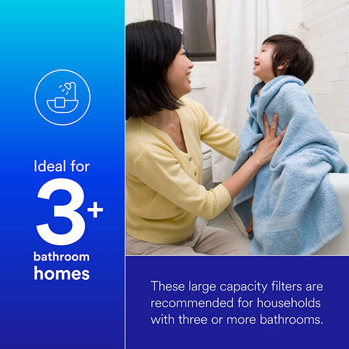 Filtrete Large Capacity Pleated Whole House Water Filter System 3WH-HDPL-F01