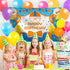 Allenjoy 68" x 45" Construction Happy Birthday Themed Backdrop for Kids Party Decors Props Blue Cartoon Fire Truck Digger Background Supplies Banners Baby Boy Cake Smash Pictures Shoot Favors