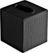 Monarch Abode Monarch Hand Hammered Metal Tissue Box Cover, Matte Black