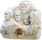 BobbleFingers Donald Trump Gifts Mount Rushmore Clock Gag Gift