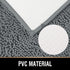 MAYSHINE Soft Plush Microfiber Bathroom Rug, Absorbent Machine Washable Chenille Bath Mat | Non-Slip Quick Dry Shag Carpet, Great for Bath, Shower, Bedroom, or Door Mat (Gray, 17x24)