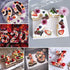 8inch Alphabet Cake Stencils Letter Stencil A-Z 26Pcs,0-9 Number Cake Templates 10Pcs with a Heart Mold, Five-Pointed Star for Birthday Wedding Anniversary?38pcs? (8in)