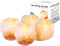 Mockins 2.5 lbs 4 Pack Natural Himalayan Salt Tea Light Candles Holder | Great Room Decor