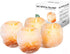 Mockins 2.5 lbs 4 Pack Natural Himalayan Salt Tea Light Candles Holder | Great Room Decor