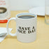 Fairly Odd Novelties Have A Nice Day + Middle Finger 11oz Mug Funny Novelty Gag Offensive Gift/Present, One Size, White (FON-10241)