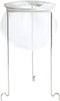 Farm to Table Jelly Strainer, 15" H, Silver