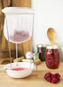 Farm to Table Jelly Strainer, 15" H, Silver