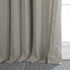 HPD Half Price Drapes BOCH-LN185-P Faux Linen Room Darkening Curtain (1 Panel) 50 X 84, BOCH-LN1857-84, Oatmeal