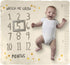 Primitives by Kathy Baby Milestone Blanket, 42" x 36", Watch Me Grow