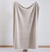 Ultra Soft Cozy Sherpa Throw Blanket, 2 Tones Ombre Light Brown Pattern Reversible, Light Weight Warm Decorative Boho Style Throw Blanket Cover for Sofa, Couch, Bedroom,Travel, 50?x60?
