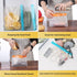 WIINXING Reusable Food Storage Bags- 12 Pack BPA FREE Stand Up and Flat Freezer Bags( 6 Large Leakproof Sandwich Bags + 6 Medium Food Grade Kids Snack Bags) Resealable Lunch Bag for Meat Fruit Veggies