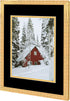Golden State Art, 11x14 Distressed Gold Wood Frame with Black over Gold Double Mat - Displays 8x10 Photos - Real Glass, Sawtooth Hangers, Back Turn Buttons - Wall Mounting, Landscape, Portrait