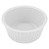 GET Enterprises ER-404-W White 4 oz. Fluted Ramekin, Break Resistant, White (Pack of 12)