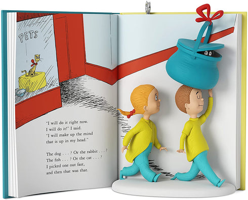 Hallmark Keepsake 2017 Dr. Seuss's What Pet Should I Get? Christmas Ornament