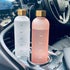 Healthywish - Time Marked Cute Water Bottles For Women And Men, BPA Free Aesthetic & Frosted Water Bottle With Time Marker, Clear Water Bottles 1 Liter | 32 Oz