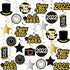 Happy New Years Swirl Decorations 2022 Pack of 40, Gold Glitter | Happy New Year Decorations 2022 | New Years Eve Party Supplies 2022 | NYE Decorations 2022 | Happy New Years Eve Decorations 2022
