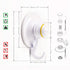 Qmagic Patented Technological Strong Vacuum Suction Cup Hooks - Suitable for Rough Surfaces - Heavy Duty Hooks Organizer for Towel, Robe, Loofah - Removable - Reusable - Cup Diameter 72mm (White, 2)