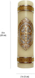 Saint Benedict Framed Medal Unique Candle Cirio de San Benito Protection