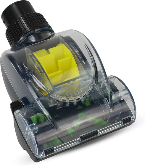 ALL PARTS ETC. Air Suction Driven Turbo Brush Vacuum Nozzle Tool, Pet Hair Vacuum Attachment Compatible with 1.25? Vacuum Fitting for Shop Vac, Bissell, Nutone, Eureka, Beam and other Central Vacuums
