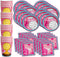 I Love Volleyball Birthday Party Supplies Set Plates Napkins Cups Tableware Kit for 16