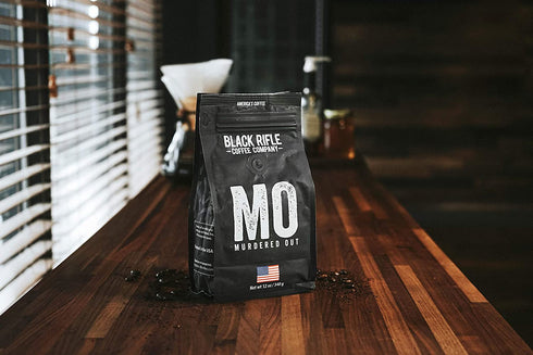 Black Rifle Coffee Ground (Murdered Out (Extra Dark Roast), 12 Ounce)