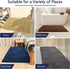 AIDEA Bathroom Rugs-30 x20'', Chenille Bath Mat for Bathroom Highly Absorbent Shower Mat, Non Slip Bath Rugs, Soft and Cozy, Machine Washable & Dry Bathmat, Microfiber Bath Room Floor Mats-Grey