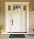 DII Rubber Doormats Collection All Weather, 18x30, Sun Scroll
