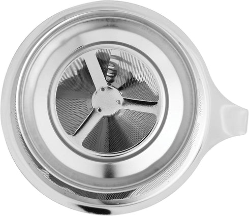 Jarware Stainless Steel Pour Over Coffee Drip Filter for Regular & Wide-Mouth Mason Jars