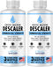 Descaler & Cleaner (6 Uses) - MADE IN USA - Descaling Solution for Keurig Brewers, Nespresso, Delonghi, Breville & All Coffee Makers & Espresso Machines