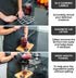 Canning Supplies Starter Kit - Canning Kit - Canning Set, Canning tools, Canning Equipment - Canning Tongs Jar Lifter, Canning Funnel and more Canning Accessories, Canning products ideal picking kit
