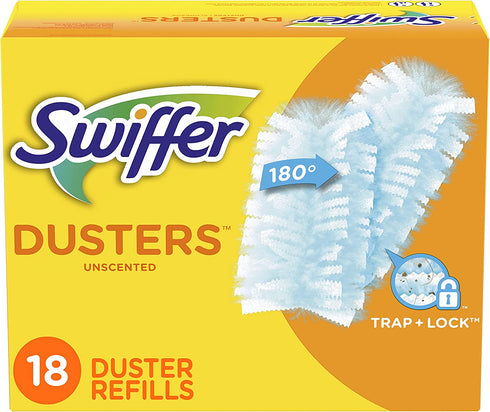 Swiffer Dusters Surface Refills, Ceiling Fan Duster, Unscented, 18 Count