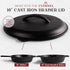 Cast Iron Lid - Fits 10-Inch" Lodge Skillet Frying Pans or Braiser + Silicone Handle Holder + Care Guide - 25.4-cm Pre-Seasoned Universal Replacement Cover - Indoor/Outdoor, Oven, Open Fire, BBQ Safe
