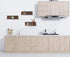 Space Art Deco,Set of 3 Floating Shelves Wall Mounted,Rustic Wood Wall Shelf, Great for Home, Office,Bedroom, Bathroom, Living Room, Kitchen Decorative,14 Inch (Brown)
