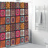 Shower Curtain, Boho Shower Curtains for Bathroom, Water Repellent Stall Shower Curtain, Machine Washable Fabric Shower Curtain 72"x72" with 12 Hooks for Home Bathroom