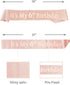 6th Birthday Gifts for Girl, 6th Birthday Tiara and Sash, 6th Birthday Decorations for Girl, 6th Birthday Crown and Sash for Girl, Birthday Crowns for Girl 6, Birthday Gifts for 6-Year-old Girl
