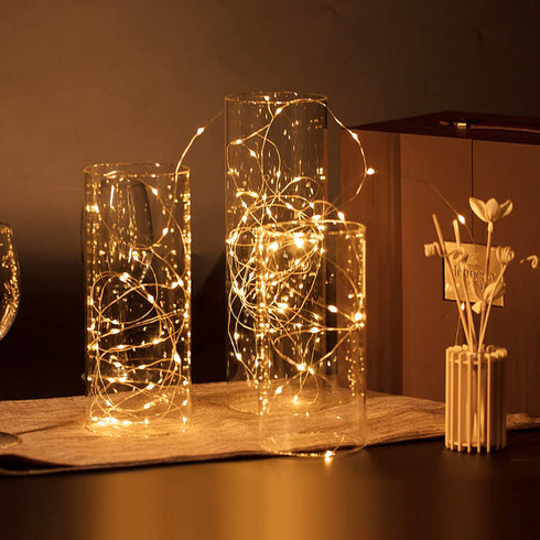 WGVI Hurricane Candle Holder Sleeve, Wide 2", Height 16", Clear Glass Cylinder Open Both Ends, Chimney Tube, Open Ended Candle Shade, 1 Piece