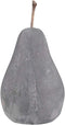 Creative Co-Op DA5981-1 Large Grey Cement Pear Decoration, 5"