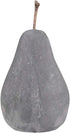 Creative Co-Op DA5981-1 Large Grey Cement Pear Decoration, 5"