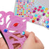 16 Pieces Foam Princess Tiaras and Crowns Making Your Own Tiaras with Crystal Diamond Sticker Princess King Crown for Kids