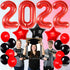 Graduation Decorations 2022 Red and Black - Red 2022 Balloons, 40 Inch | Class of 2022 Decorations Red and Black | Graduation Balloons 2022 | Graduation Party Decorations 2022 | Class of 2022 Balloons