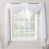 No. 918 Emily Sheer Voile Rod Pocket Curtain Panel, 59" x 216", White