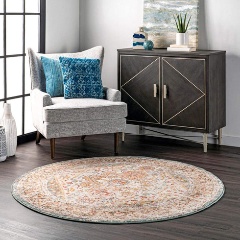 nuLOOM Shane Persian Vintage Accent Rug, 2' x 3', Beige