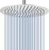 Voolan Rainfall Shower Head - High Flow Showerhead Made of 304 Stainless Steel - Universal Wall and Ceiling Mount(12 Inch, Chrome)