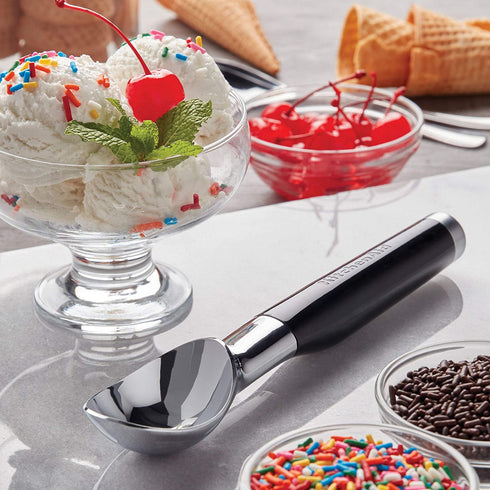 KitchenAid Classic Ice Cream Scoop, One Size, Black 2