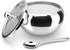 Kook Stainless Steel Sugar Bowl with Lid and Spoon, Serving Dish, Clear Glass Lid, Storage for Salt, Candy, Coffee, Holds 2 Cups, Dishwasher Safe, 16 oz