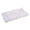 Carter's Pink Tropical Super Soft Changing Pad Cover, Pink, Green, Yellow, Orange