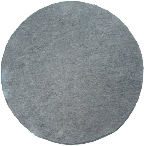 Fox Run 3808 Slate Cheese Board, Round Gray, 12 x 12 x 0.25 inches