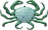 Jet Creations Inflatable Animals 20" Wide Pack of 4 Crab, Supplies Party Favors, Gifts an-CRAB4, Multi